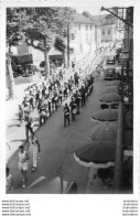 LES ABRETS ISERE LA FANFARE FETE COMMUNALE 1967  PHOTO ORIGINALE FAURE 12 X 8 CM B9 - Places