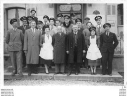 LES ABRETS ISERE LA FANFARE FETE COMMUNALE 1967  PHOTO ORIGINALE FAURE 12 X 8 CM J4 - Places