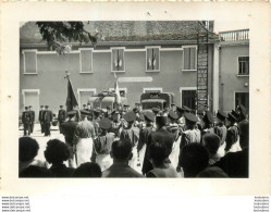 LES ABRETS ISERE LA FANFARE FETE COMMUNALE 1967  PHOTO ORIGINALE FAURE 12 X 8 CM M12 - Places