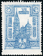 Toledo - Viñetas - * S/Cat - "1960 - 25cts. Toledo - VII Centenario Catedral Primaria" - Nuevos