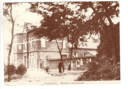 Champles École Communale - Reproduction ADEPS - Wavre