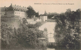 59 - BERGUES _S28654_ La Caserne La Porte De Bierne Vue Des Remparts - Bergues