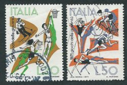 Italia 1971; Giochi Della Gioventù, Serie Completa, Usata. - 1971-80: Oblitérés