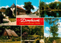 73307037 Dorfmark Stadtansichten Teich Entenhaus Dorfmark - Fallingbostel