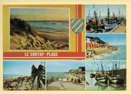 80. LE CROTOY-PLAGE – Multivues – Blason (animée)(voir Scan Recto/verso) - Le Crotoy