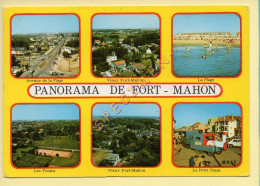 80. FORT-MAHON-PLAGE –  Panorama – Multivues (animée)(voir Scan Recto/verso) - Fort Mahon
