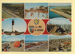 80. CAYEUX-SUR-MER / LE HOURDEL – Multivues – Blason (animée)(voir Scan Recto/verso) - Cayeux Sur Mer