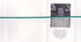 Rita De Wever-Boelens, Kluizen 1948, Gent 1990. Foto - Obituary Notices