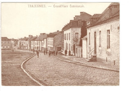 Trazegnies Grand'Place Communale - Reproduction ADEPS - Courcelles