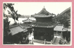 CHINA - Photo - Meili Photographic Studio - PEKING - SUMER PALACE - BRONZE PAVILLON - 2 Scans - Chine