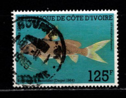 - COTE D'IVOIRE - 1986 -YT N° 764 - Oblitéré -  Poisson - Côte D'Ivoire (1960-...)