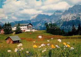 73306673 St Anton Kranzberg Mit Karwendelgebirge St Anton Kranzberg - Garmisch-Partenkirchen