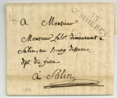 53 COMMERCY Pour Salins LAS Louise De Conflans Cent-Jours 1815 - 1801-1848: Precursori XIX