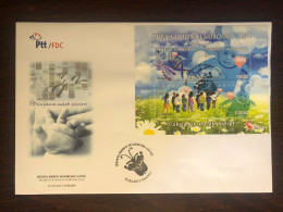 TURKEY FDC COVER 2013 YEAR DOWN SYNDROME PSYCHIATRY HEALTH MEDICINE STAMPS - FDC