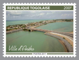 TOGO 2017 MNH** Aneho Town 1v - OFFICIAL ISSUE - DH1803 - Andere & Zonder Classificatie