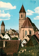 73306652 Gunzenhausen Altmuehlsee Prot Kirche Und Faerberturm Gunzenhausen Altmu - Gunzenhausen