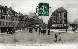 *CPA - 90 - BELFORT - La Place Corbis  Le Faubourg Des Ancêtres - Belfort - Stad