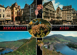 73306640 Bernkastel-Kues Marktplatz Fachwerkhaeuser Panorama Bernkastel-Kues - Bernkastel-Kues