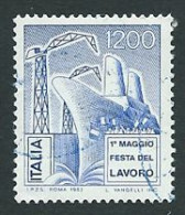 Italia, Italy, Italien, Italie 1983; Nave Al Porto, Ship At The Port. Used. - Schiffahrt