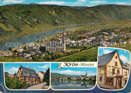 73306580 Kroev Mosel Panorama Fachwerkhaus Moselpartie Hotel Reichsschenke Kroev - Kröv