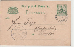 Königreich Bayern, ... Nach Kempten - Interi Postali