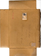 M301 - SEMEUSE N° 133 SUR COUVERCLE DE COLIS DU 02/06/1904 - PAQUET CLOS 2ème ECHELON - Covers & Documents