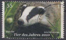 Deutschland Mi.Nr.2767 Tier Des Jahres - Dachs - Used Stamps