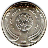 LAO LAOS - 1991 - 50 Kip - KM 44 - UNC Argento Silver Football World Cup 1994 - “Leggera Ossidazione - Slight Oxidation” - Laos