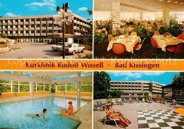 73306468 Bad Kissingen Kurklinik Rudolf Wissel Restaurant Sonnenterrasse Hallenb - Bad Kissingen