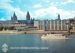 73306450 Mainz Rhein Hilton International Hotel Fahrgastschiff Mainz Rhein - Mainz