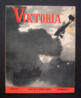 Lithuanian Magazine / WW2 German Propaganda / Viktoria No 1 1941 - Geography & History