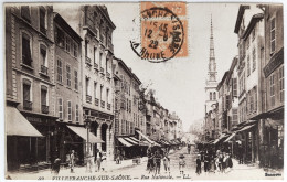 CPA Carte Postale / 69 Rhône, Villefranche-sur-Saône / L. L., Lévy Fils Et Cie, Selecta - 42 / Rue Nationale. - Villefranche-sur-Saone