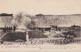 Guerre 1914 - 1915, L'Artillerie Française, Pièces De Marine Opposées Victorieusement Aux 420 Allemands - 1914-18