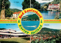 73306263 Bad Lauterberg Im Kurpark Wiesenbecker Teich Haus Des Kurgastes Panoram - Bad Lauterberg