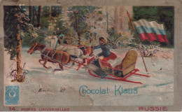 RUSSIE(CHROMO) CHOCOLAT KLAUS - Russland