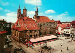 73306241 Goettingen Niedersachsen Gaenselieselbrunnen Rathaus Und Johanniskirche - Goettingen