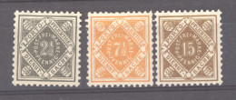 Wurtemberg  -  Service  :  Mi  119-21  *, ** - Mint