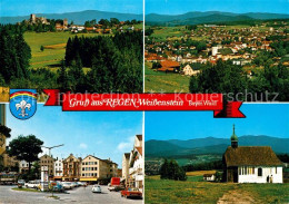 73306219 Weissenstein Regen Teilansicht Panorama Stadtplatz Kapelle Weissenstein - Regen