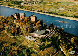 73306203 Bad Breisig Fliegeraufnahme Mit Burg Rheineck Bad Breisig - Bad Breisig