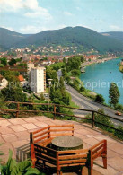 73306155 Eberbach Neckar Blick Von Der Abeggsbank Ins Neckartal Eberbach Neckar - Eberbach