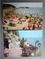 CP 17 Charente Maritime  MESCHERS  Les Bains - LOT DE 2 CARTES  - La Plage Des Nonnes - Les Grottes De Matata - Meschers