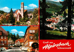 73306131 Alpirsbach Klosterkirche Marktplatz Teilansicht Alpirsbach - Alpirsbach