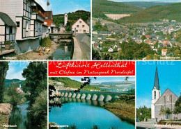 73306115 Hellenthal Eifel Prethbach Panorama Oleftalsperre Kath Kirche Hellentha - Other & Unclassified