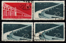 CHINE 1957 O - Usados