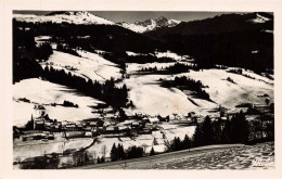 74 - LES GETS _S28665_ Vue Générale Les Chavannes Le Renfolly Le Mont Blanc Et La Turbie - Les Gets