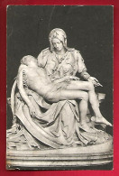 Image Pieuse Michelangelo La Pieta Emaus/7 - Dos écrit à Strasbourg 21-10-1971 En Allemand -P. Mathias Pour Lucie Beil ? - Devotion Images