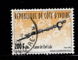 - COTE D'IVOIRE - 1996 -YT N° 974 - Oblitéré -  Cannes - Côte D'Ivoire (1960-...)