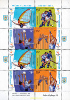 8630 MNH ARGENTINA 2000 27 JUEGOS OLIMPICOS VERANO SYDNEY 2000 - Nuevos