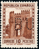 Madrid - Perforado - Edi * 675 - "BU" (Banco) - Unused Stamps