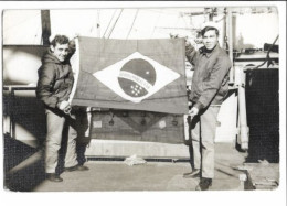 Marineros Con Bandera Brasilera   -  7227 - America